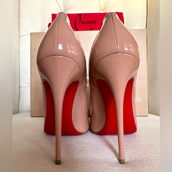 SOLD - Christian Louboutin - So Kate - Size 37 - Nude - Picture 2 of 8